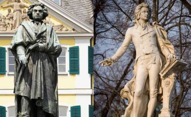 did beethoven meet mozart in a frame