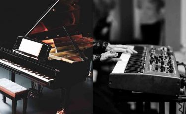what is the difference between piano and keyboard